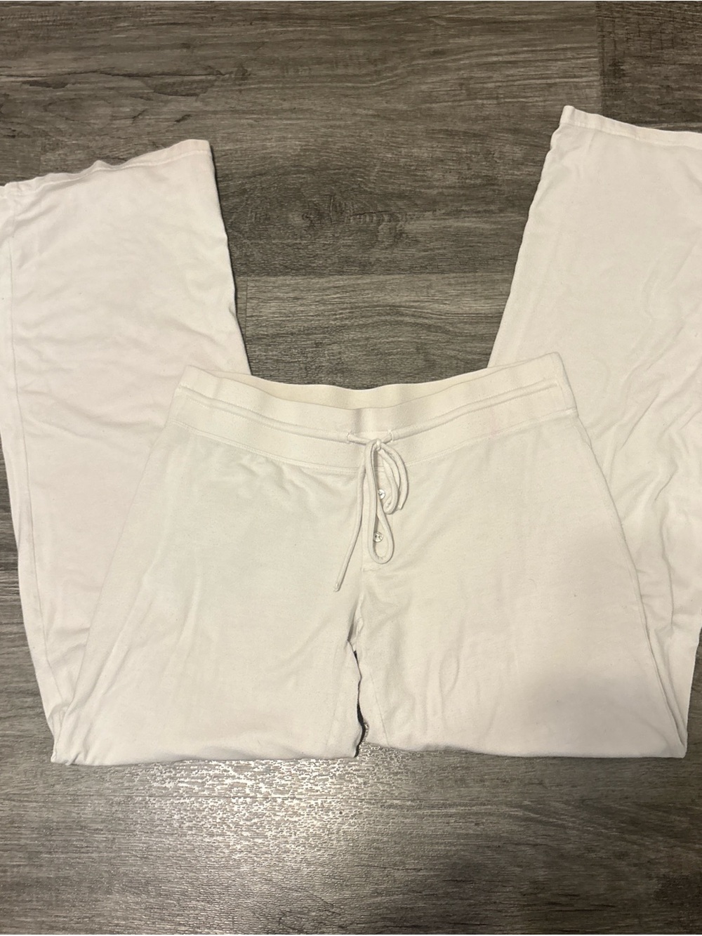 VS Cream Pajama Pants